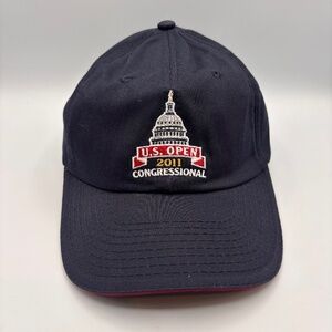 US Open 2011 Congressional Logo Embroidered USGA Hat